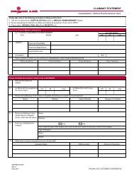 Claimant Statement for Hosp and MR.XLS - Philam Life