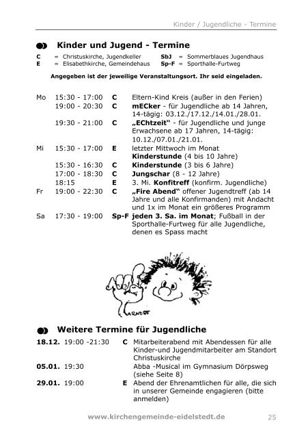 Gemeindebrief Dezember 2012 - Januar 2013 - Kirchengemeinde ...