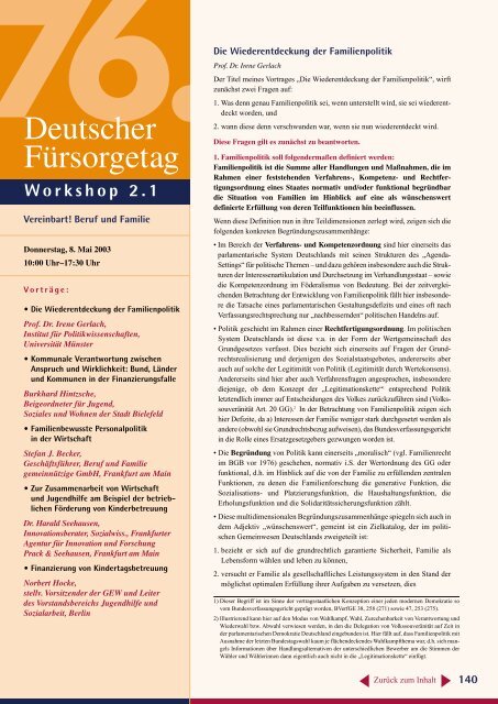 Workshop 1.6 - Deutscher Verein für öffentliche und private Fürsorge