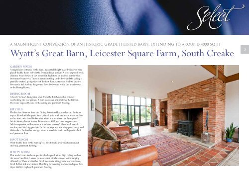 Wyatt's Great Barn Leicester Square Farm South Creake - Sequence
