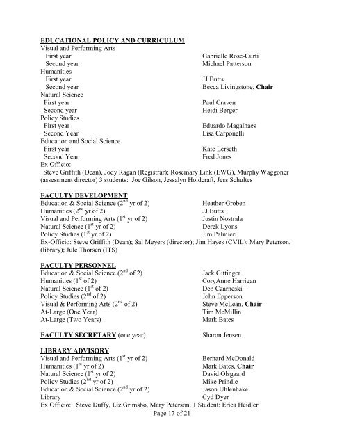 2013-14 faculty directory and information - Simpson College