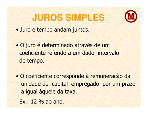 taxa de juros