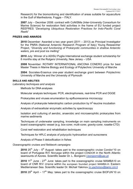 Application form for InterRidge Student and Postdoctoral Fellowship ...