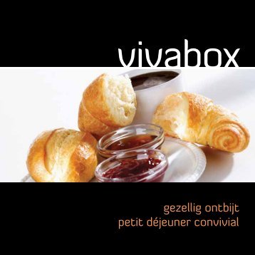 gezellig ontbijt petit dÃ©jeuner convivial - Vivabox