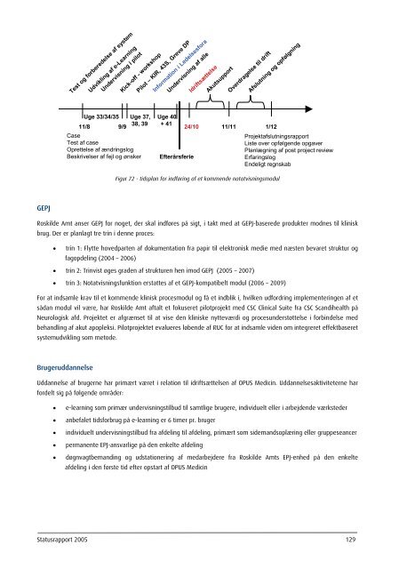 Statusrapport 2005 - EPJ-Observatoriet