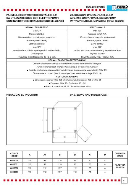 SISTEMA DI LUBRIFICAZIONE CENTRALIZZATA - Vanax