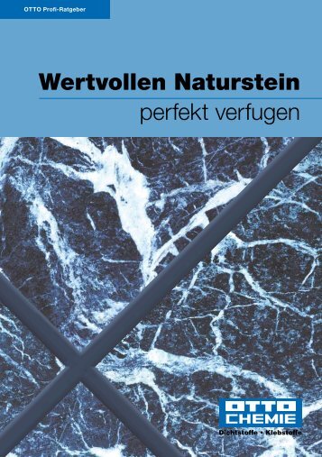 Wertvollen Naturstein perfekt verfugen - Northe