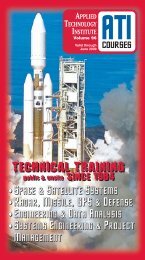 Satellite Communication Systems Engineering - Applied Technology ...
