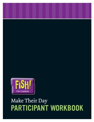 ParticiPant Workbook