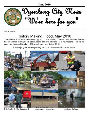 Vol 5 Issue 6 June 2010 - City of Dyersburg