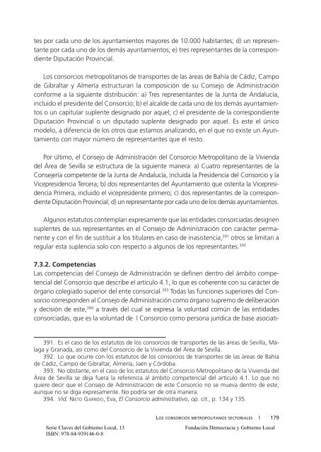 CAPÃTULO II. LOS CONSORCIOS METROPOLITANOS ...