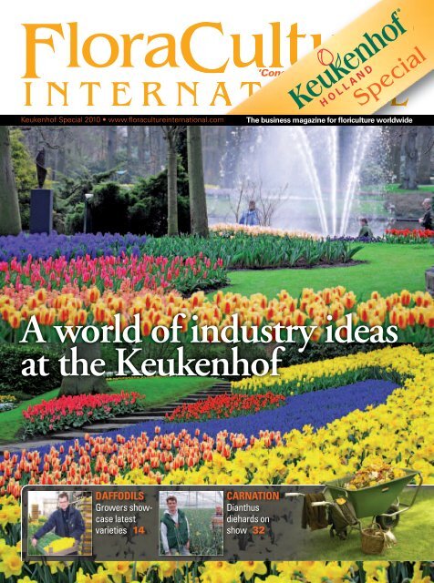 A world of industry ideas at the Keukenhof - Floraculture International
