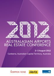 AAREC 2012 Brochure - Airport Property - Home