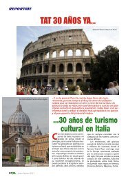 ...30 aÃ±os de turismo cultural en Italia - TAT Revista