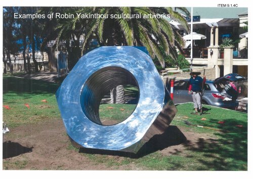 Examples of Robin Yakinthou sculptural artworks