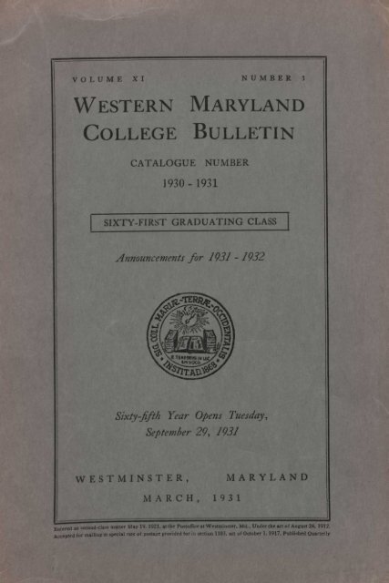 Catalog, 1931 - Hoover Library