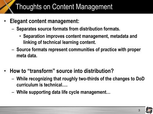 S1000D Transformation Toolkit - Advanced Distributed Learning