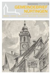 Gemeindebrief Nürtingen - Evangelische Gesamtkirchengemeinde ...