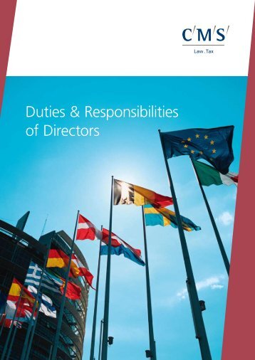 Duties & Responsibilities of Directors