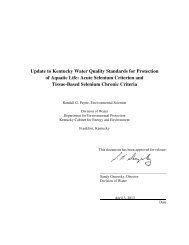 Proposed Selenium Criteria - Division of Water