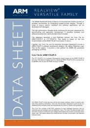 Core Tile for ARM1176JZF-S