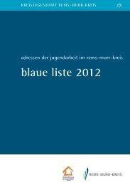 Download Blaue Liste 2012 [.pdf] - Kreisjugendring Rems-Murr