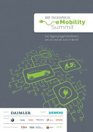Die Tagesspiegel-Konferenz am 27. und 28. Juni ... - eMobility Summit