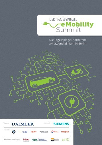 Die Tagesspiegel-Konferenz am 27. und 28. Juni ... - eMobility Summit