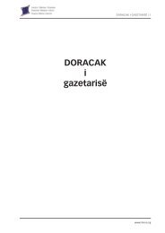 DORACAK i gazetarisÃ« - Kosovo Media Institute