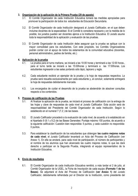 INSTRUCTIVO NÂ° 002-ONEM/ UPECUD-2004 - Ugel 02