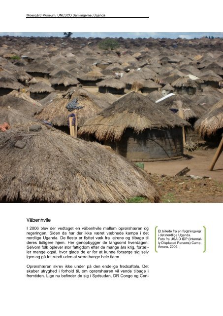 Download teksthæftet til Uganda samlingen (pdf) - Moesgård Museum