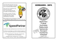 Germanen-Info 1/2012 (Web) - SpeedPartner GmbH