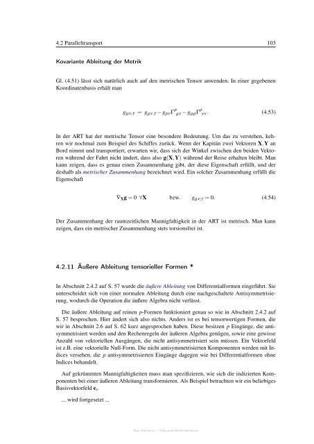 Relativitätstheorie - Fakultät für Physik und Astronomie - Universität ...