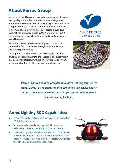 Varroc LED Lighting Solutions - Varroc Group