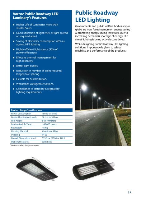 Varroc LED Lighting Solutions - Varroc Group