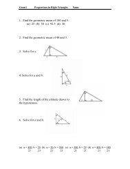 39 Geom1 Right Triangle Proportions