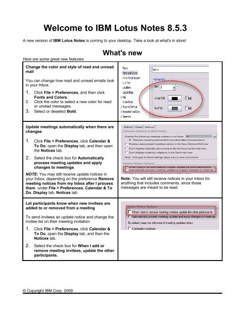tutorial for lotus notes 8.5 tutorial for lotus notes 8.5
