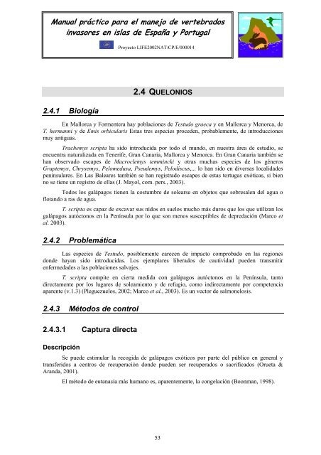 Manual prÃ¡ctico para el manejo de vertebrados invasores en islas ...