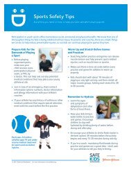 Sports Safety Tips - Safe Kids Worldwide
