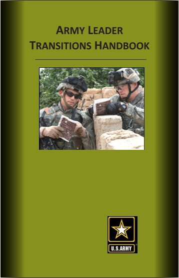 army leader transitions handbook - The USARAK Home Page - U.S. ...
