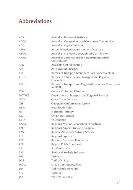 PDF: 5191 KB - Bureau of Infrastructure, Transport and Regional ...