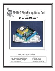 MINI-I/O-3 Single Port Input/Output Card - CandCNC