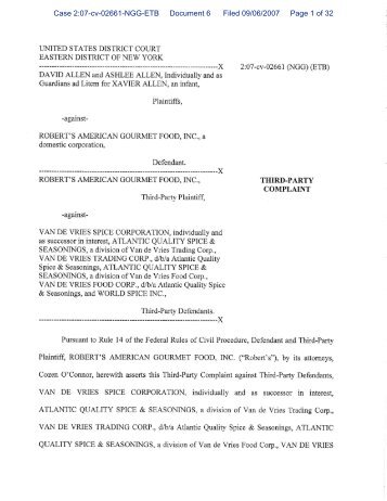 Case 2:07-cv-02661-NGG-ETB Document 6 Filed 09 ... - Marler Blog