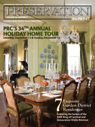 prc's 34th annual holiday home tour - Preservation Resource Center