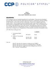 Technical Data Sheet - Fiberglass Supply