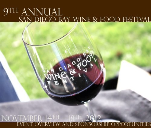 2012_SDBWFF_Sponsors.. - San Diego Bay Wine and Food Festival