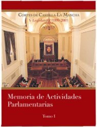 Memoria de Actividades Parlamentarias V Legislatura Tomo I (1999 ...