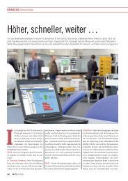 Höher, schneller, weiter …