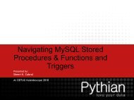 Navigating MySQL Stored Procedures & Functions and Triggers