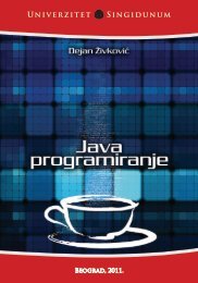 JAVA programiranje.pdf - Seminarski-Diplomski.Rs